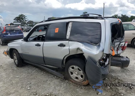 2002 Subaru Forester L z USA, uszkodzony, nr VIN JF1SF63582H711084